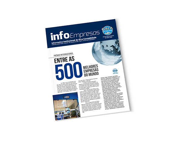 Criação mensal de informativo destinado aos clientes